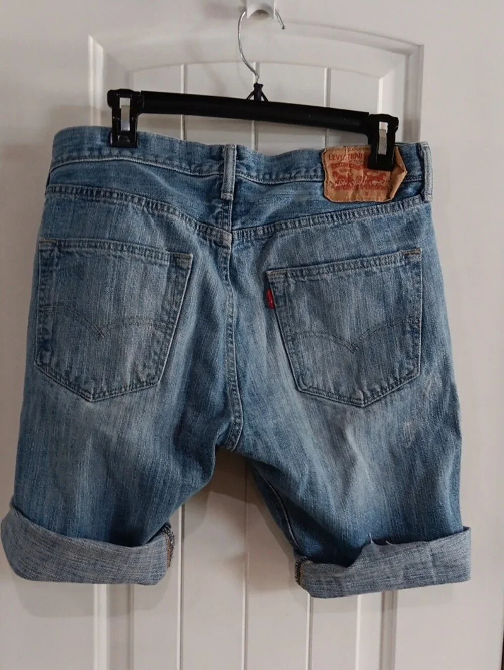 Levi's Light Blue Denim Jean Shorts